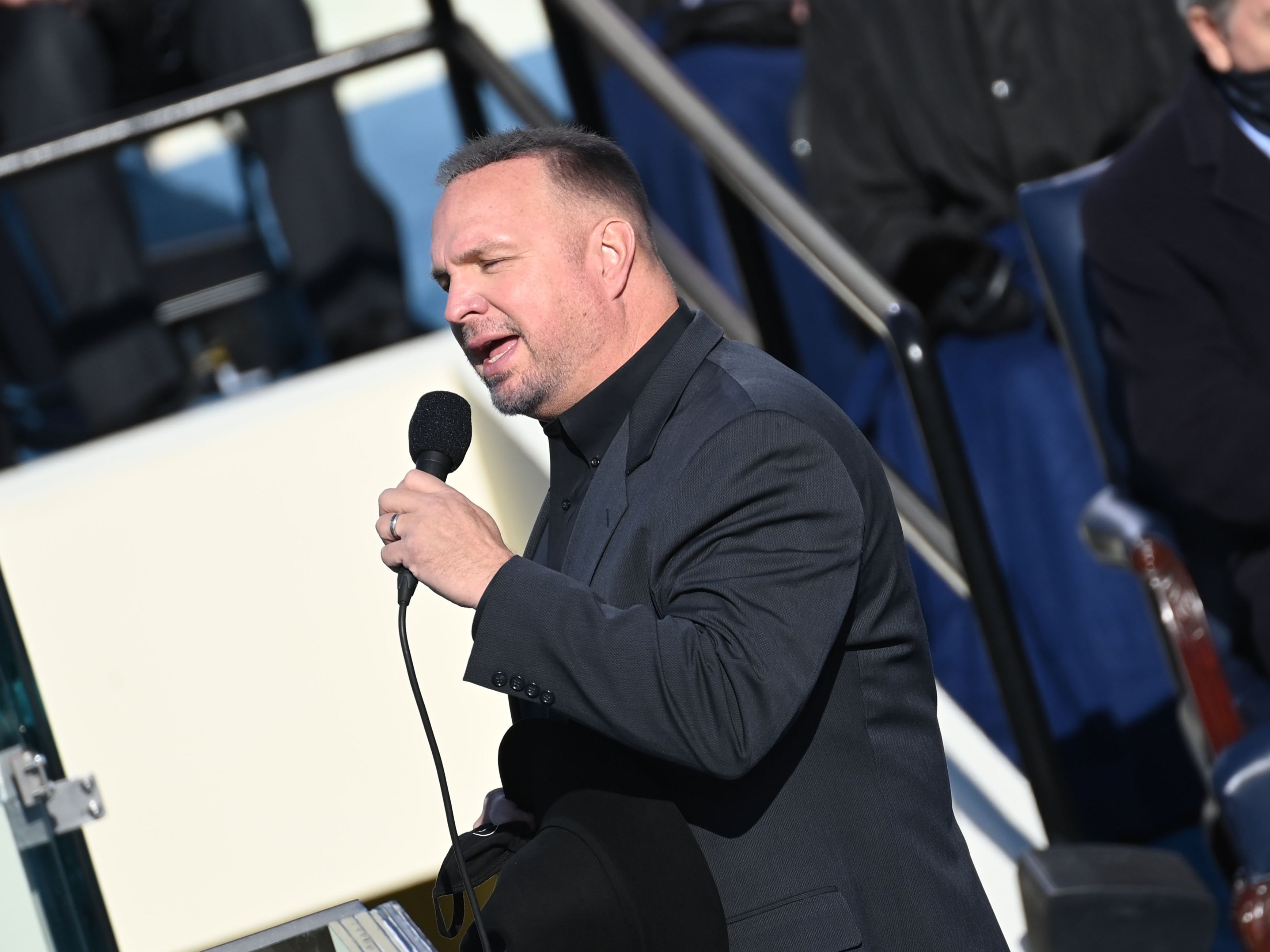 <p>Garth Brooks’s favorability rating drops after inauguration performance</p>