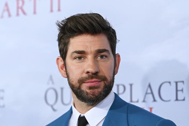 John Krasinski attends the premiere of ‘A Quiet Place Part II’ at Lincoln Center on 8 March 2020 in New York City