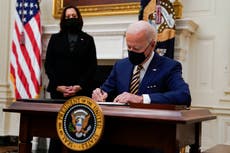 Biden's executive actions for economic relief at a glance