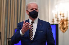 Biden doesn’t oppose pushing back Trump impeachment trial