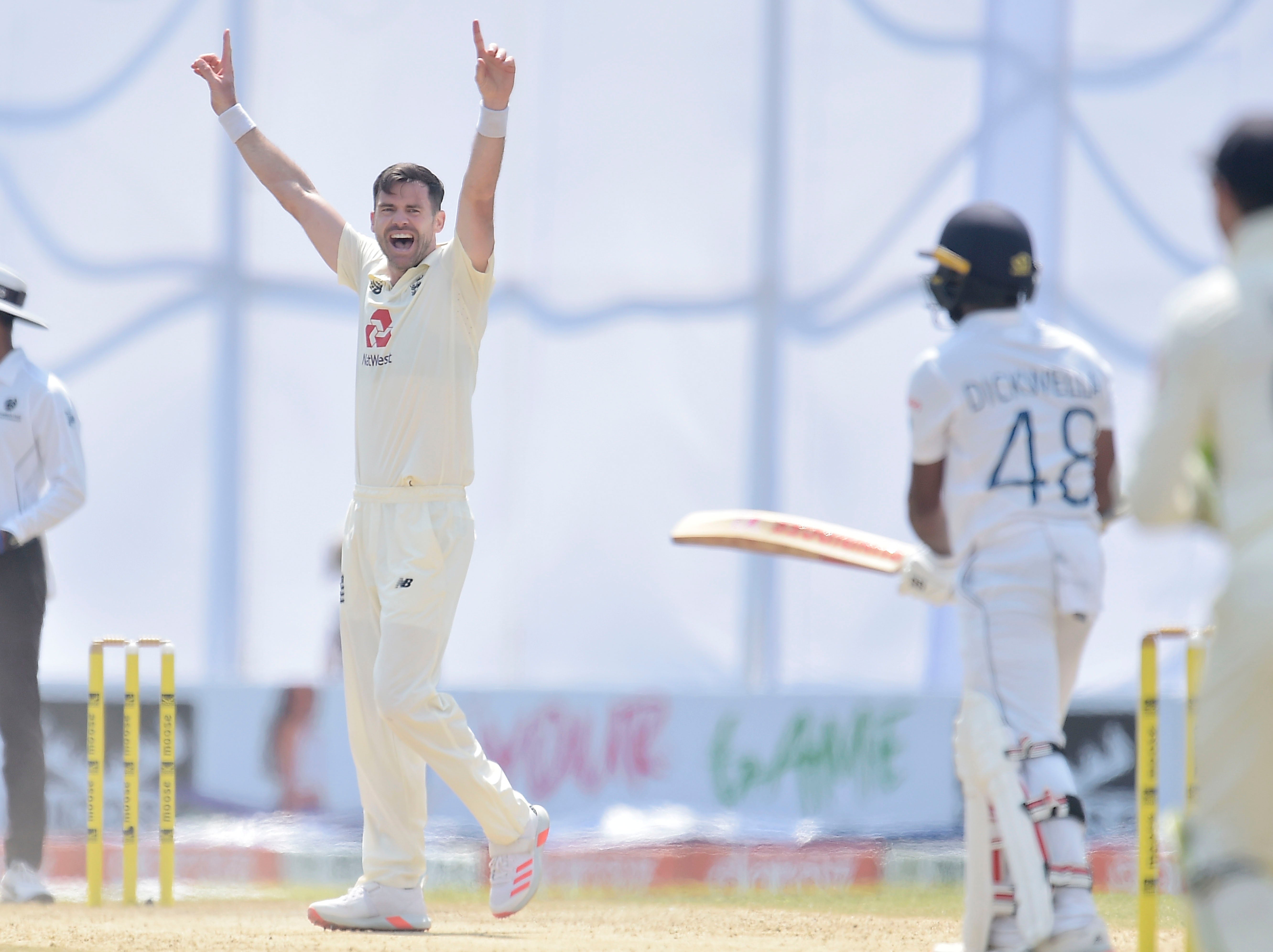 James Anderson claims his 30th five-wicket haul