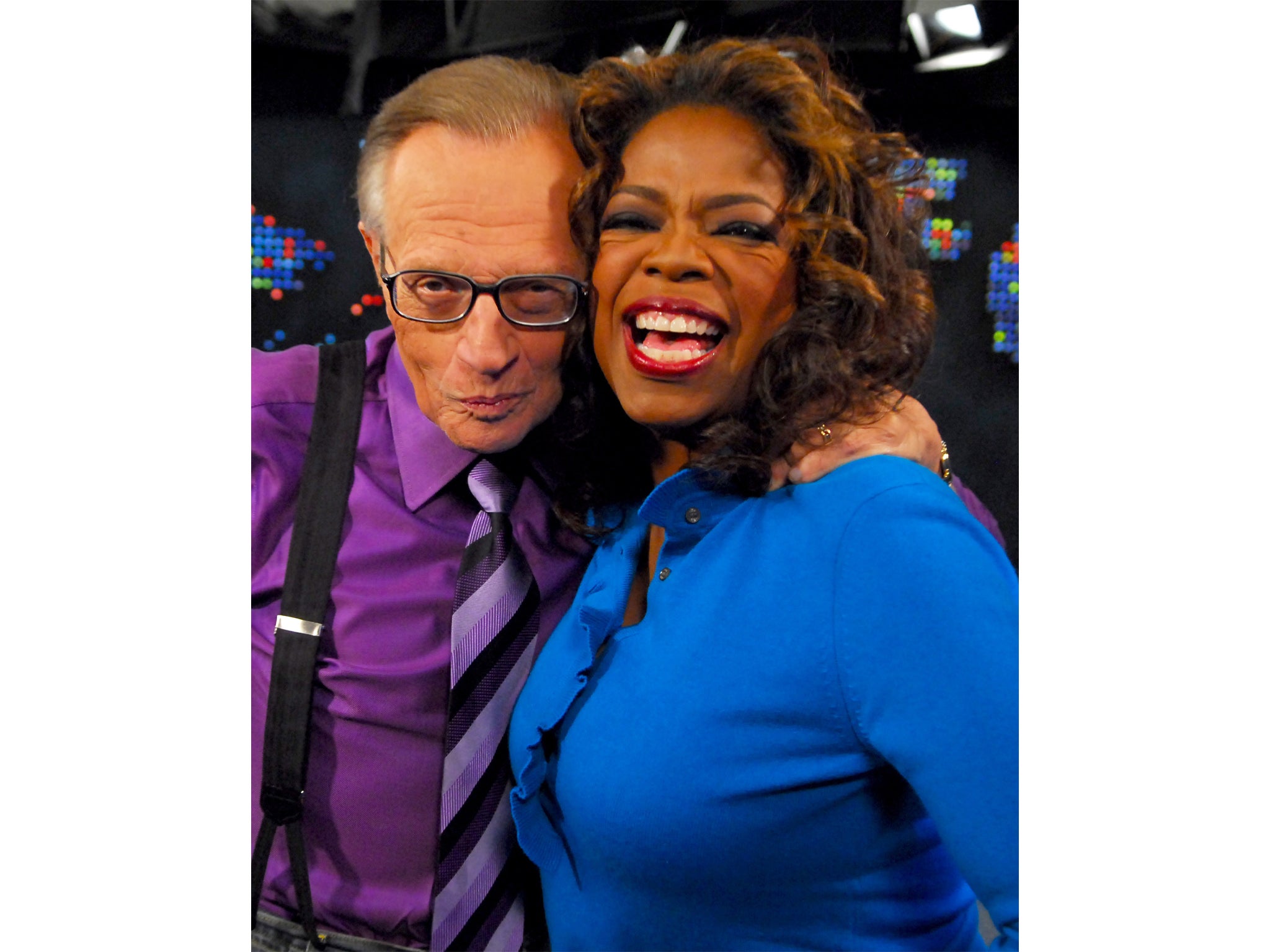 Oprah Winfrey joins King for his 50th anniversary in broadcasting