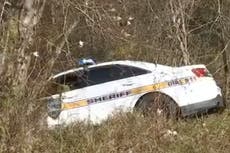 Naked Florida man arrested after stealing marked police vehicle and crashing it