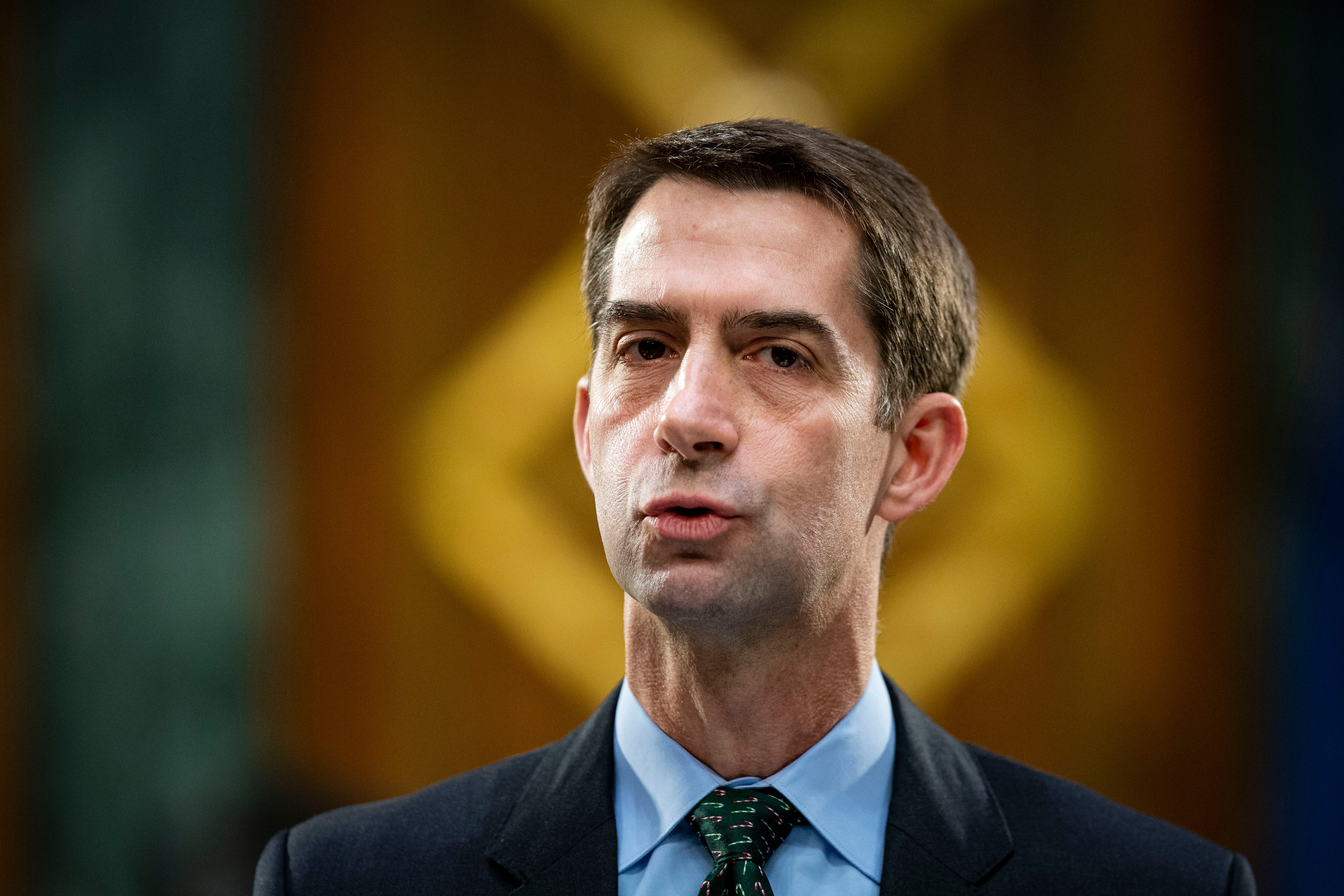 Trump ally Tom Cotton accused of lying about military service
