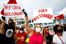 Support for Bolsonaro falls sharply over handling of Covid pandemic