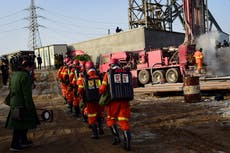 11 rescued after two weeks in underground China mine