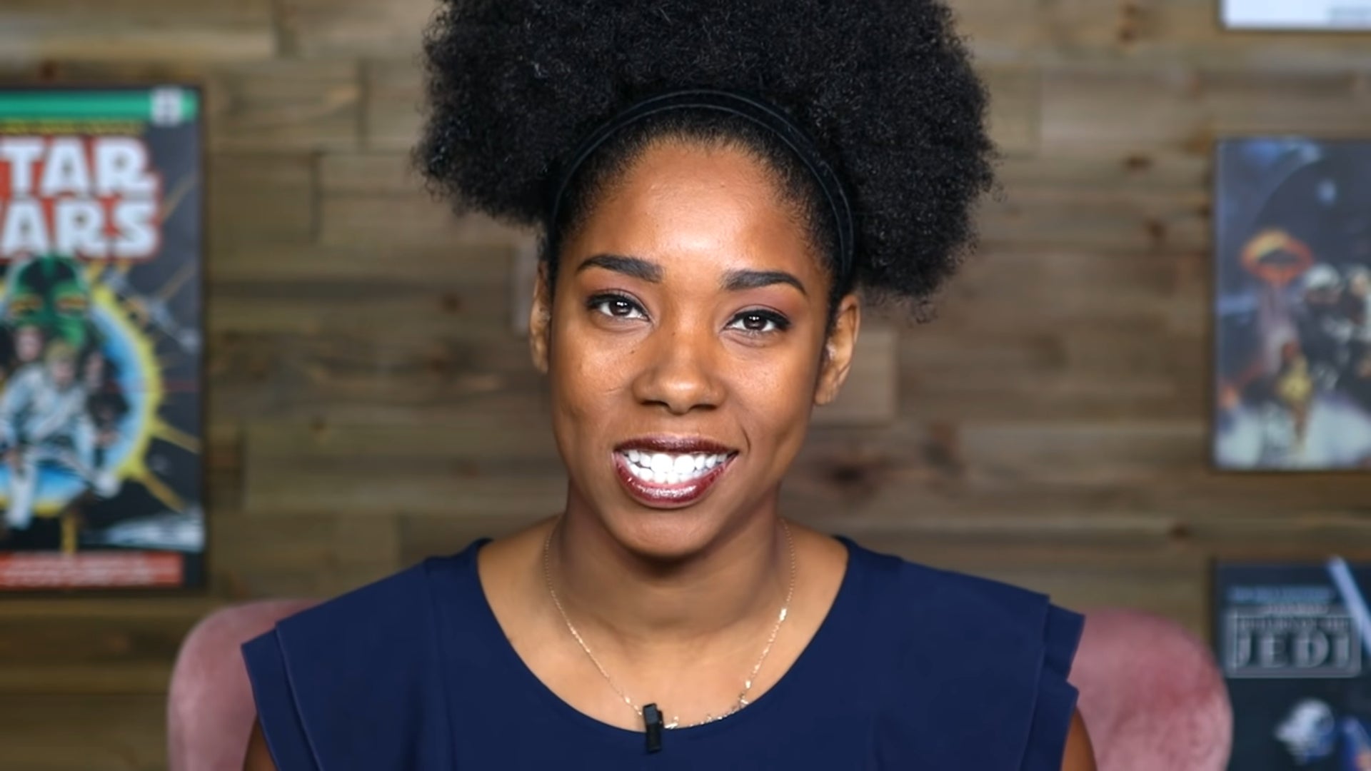 Krystina Arielle, the new host of the Star Wars High Republic web series