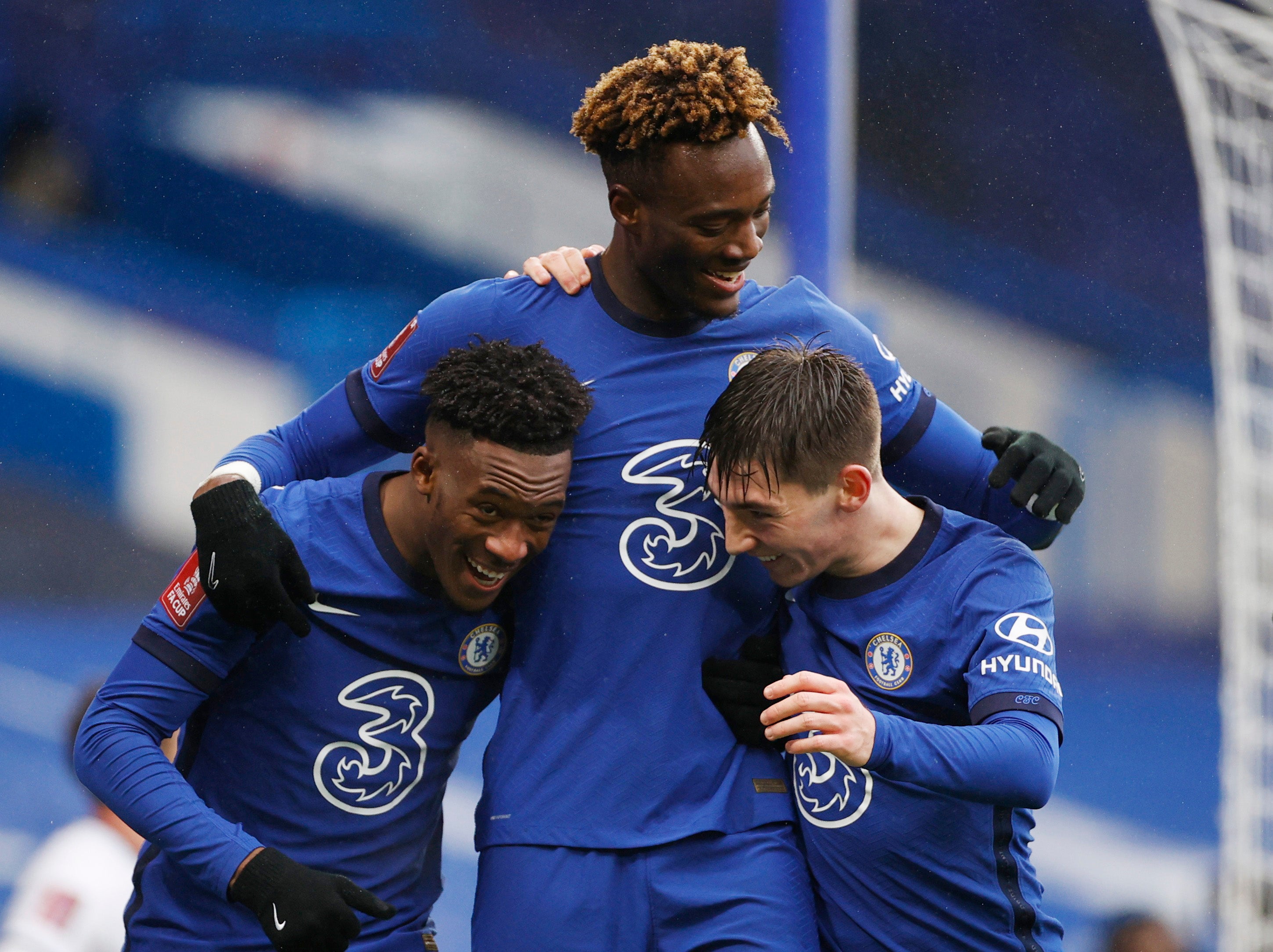 Tammy Abraham’s FA Cup hat-trick downs Luton but offers Frank Lampard only light relief