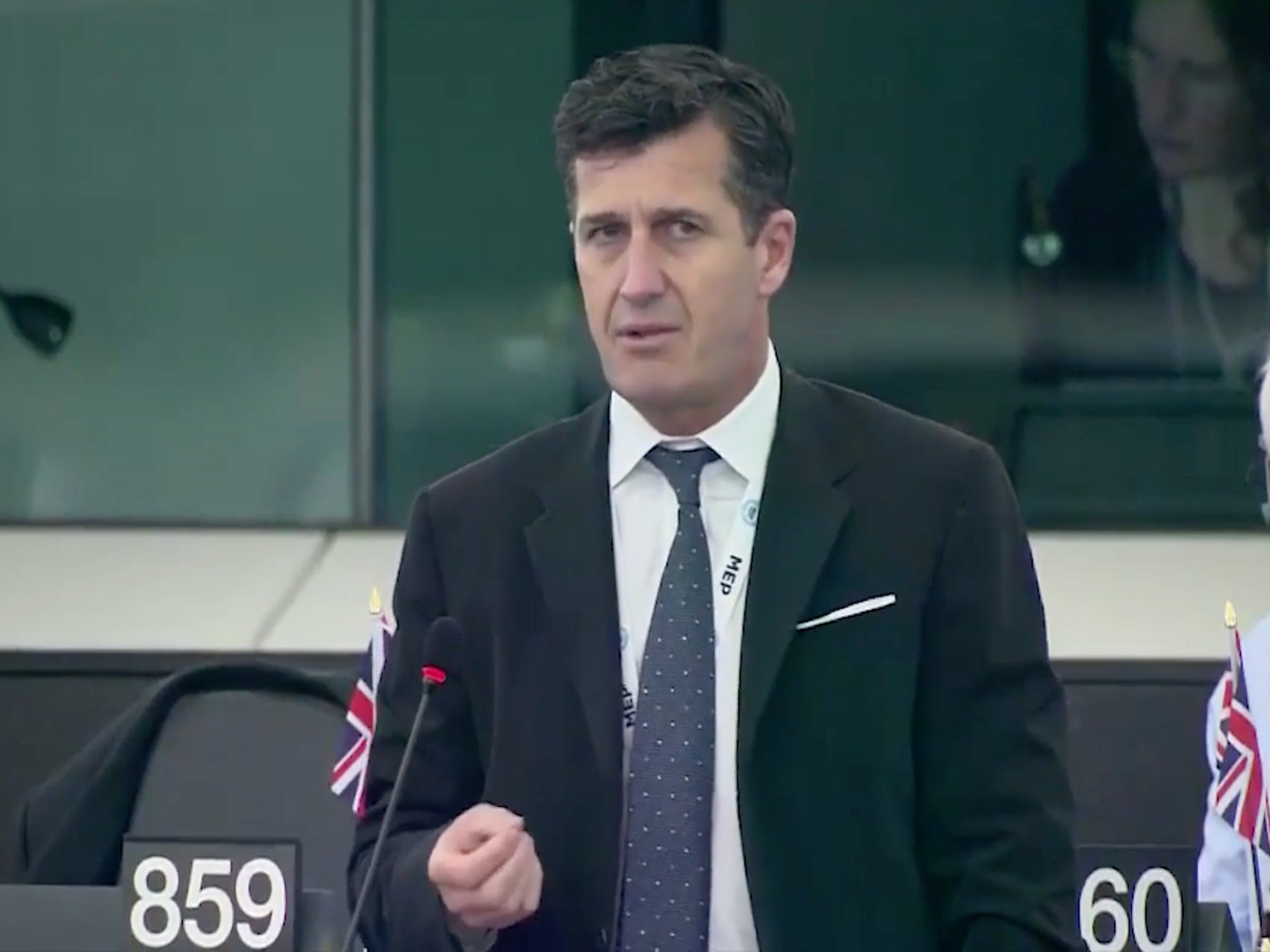 Robert Rowland, 54, represented the southeast of England at the European Parliament from July 2019 until December 2020