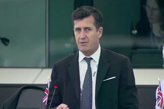 <p>Robert Rowland, 54, represented the southeast of England at the European Parliament from July 2019 until December 2020</p>