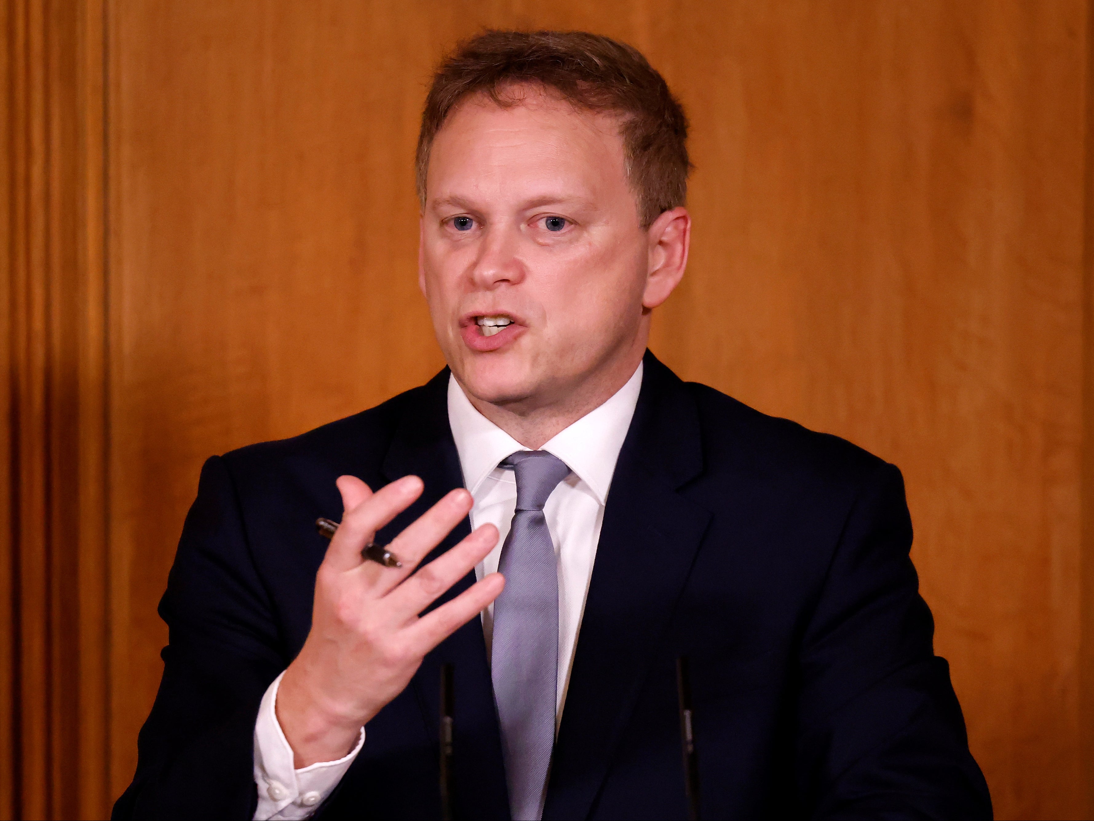 The DVLA falls under the remit of transport secretary Grant Shapps