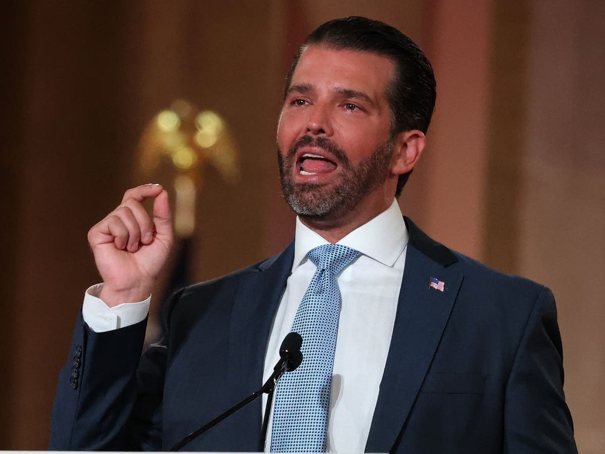 Donald Trump Jr complains &lsquo;deceptive editing&rsquo; used in Democrats opening impeachment video