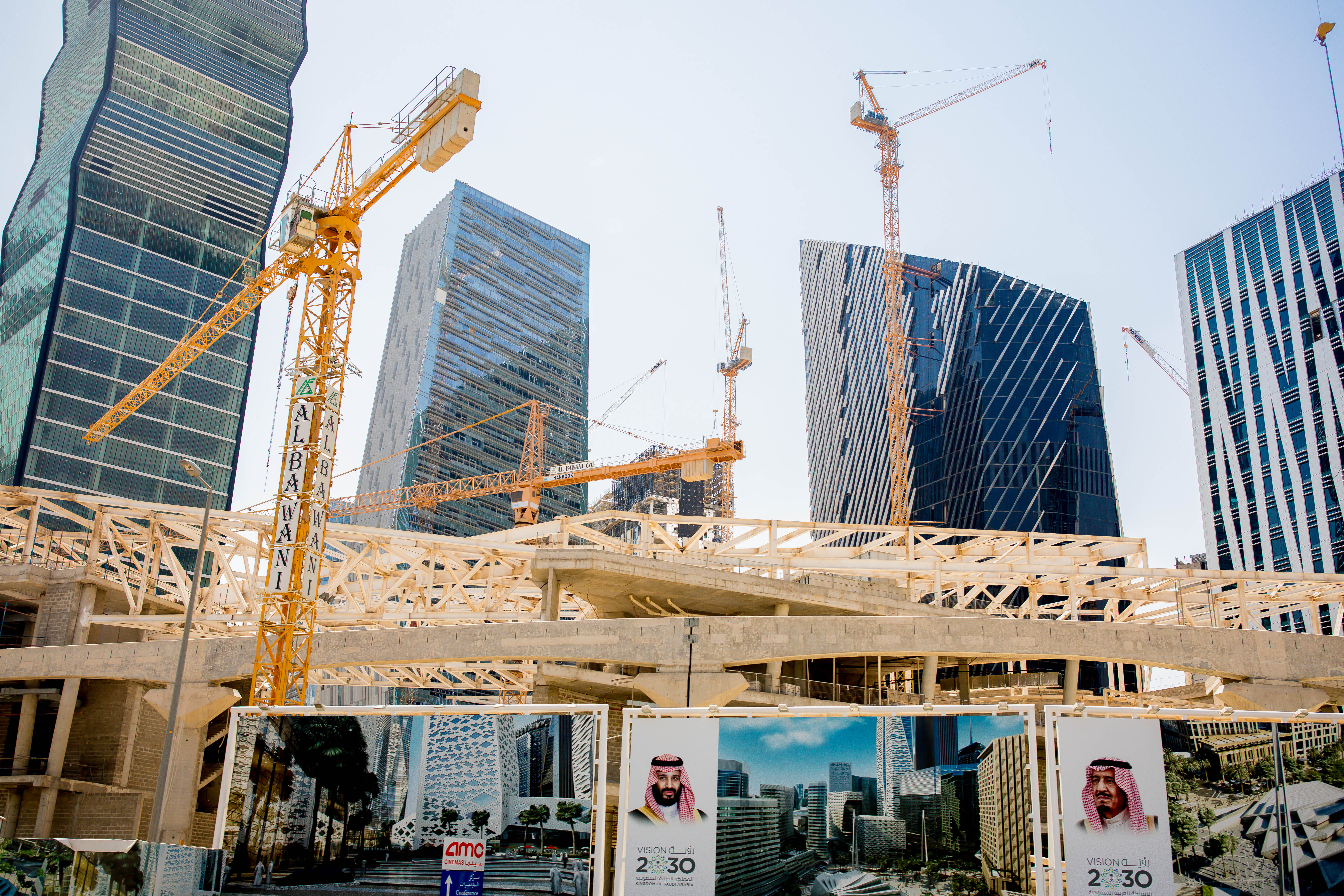 King Abdullah Financial District, a development in Riyadh, Saudi Arabia