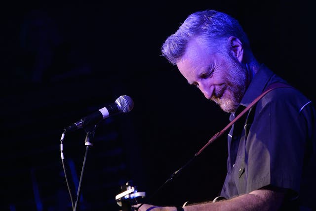 Billy Bragg curated the Left Field stage of Glastonbury Festival