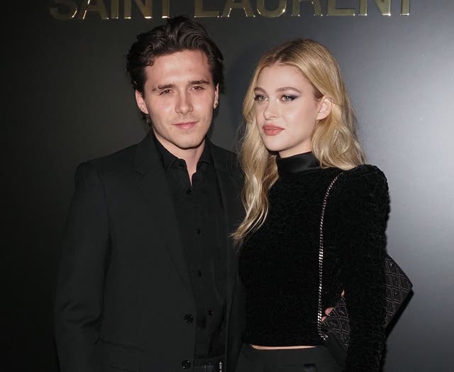 <p>Brooklyn Beckham con Nicola Peltz en 2020</p>