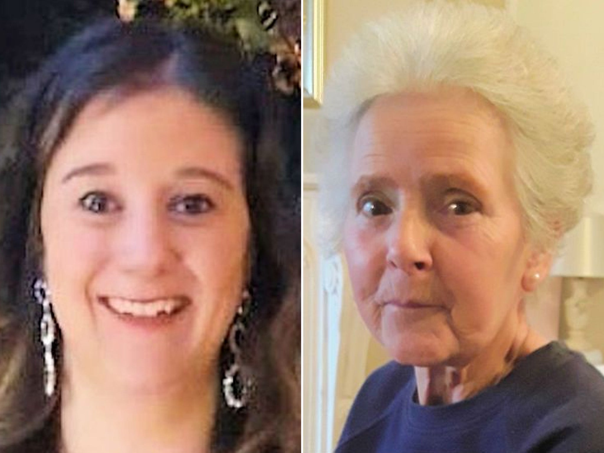 Amy Appleton, left, and Sandy Seagrave were killed days before Christmas