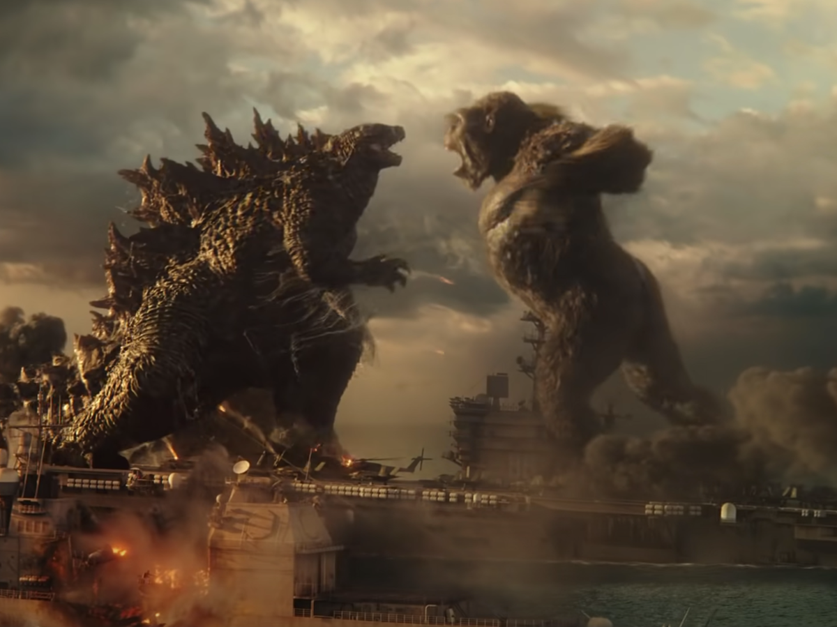 Godzilla v Kong gets action-packed first trailer and release date