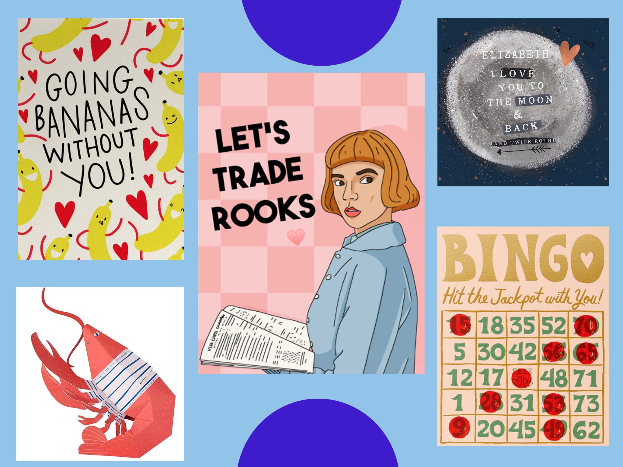 Funny, quirky, romantic, 3D and personalised cards: we’ve got them all