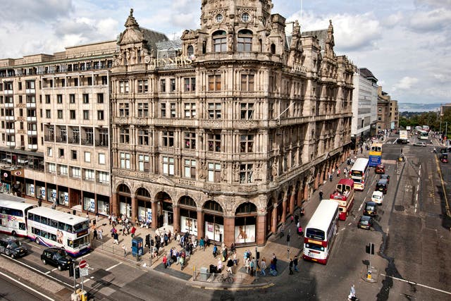 Jenners has stood prominently on Edinburgh’s main shopping street since Victorian times