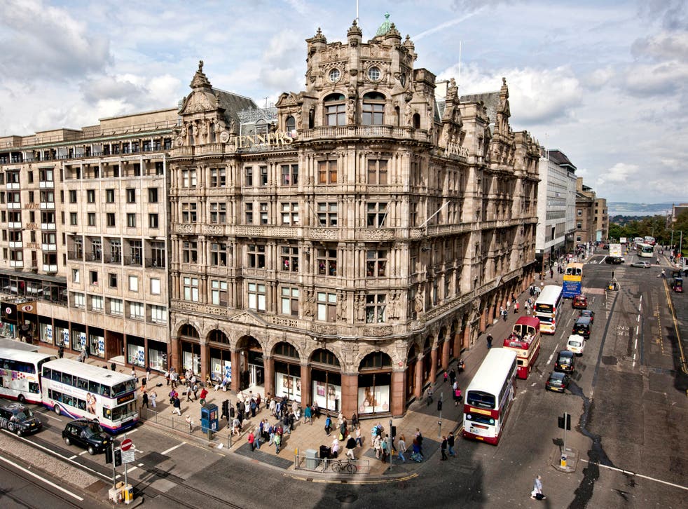 Jenners has stood prominently on Edinburgh’s main shopping street since Victorian times