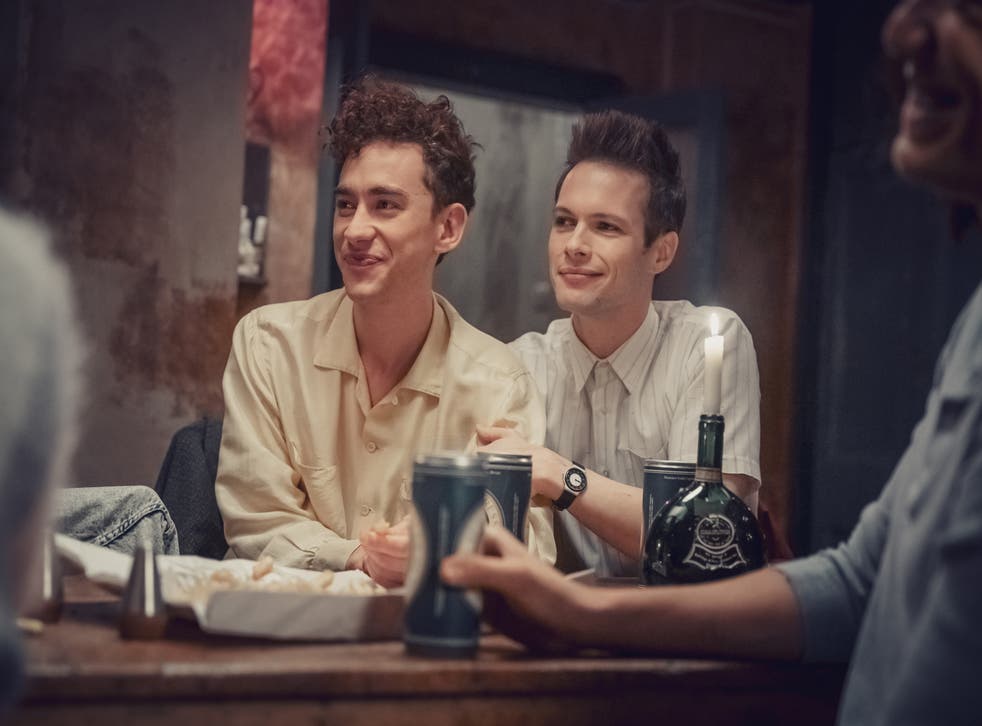 <p>Ritchie Tozer (Olly Alexander), left, and Donald Bassett (Nathaniel Hall) in ‘It’s a Sin’</p>
