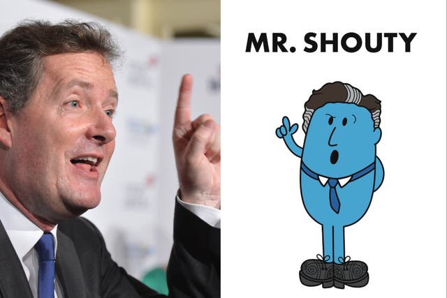 Piers Morgan has his own Mr Men character