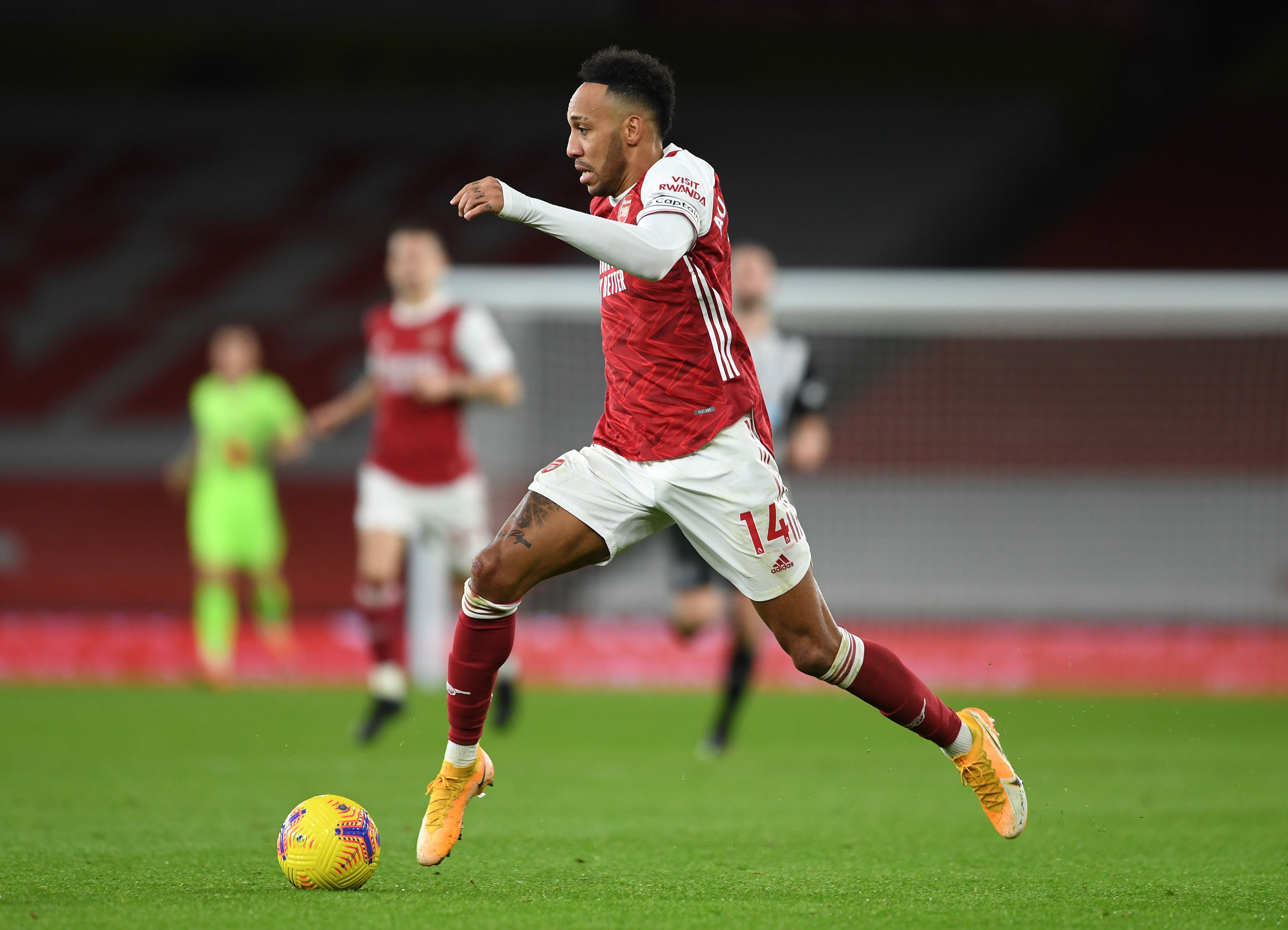 Pierre-Emerick Aubameyang is not fit for the game at St Mary’s