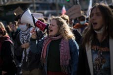 Teachers, students march in France for more virus support