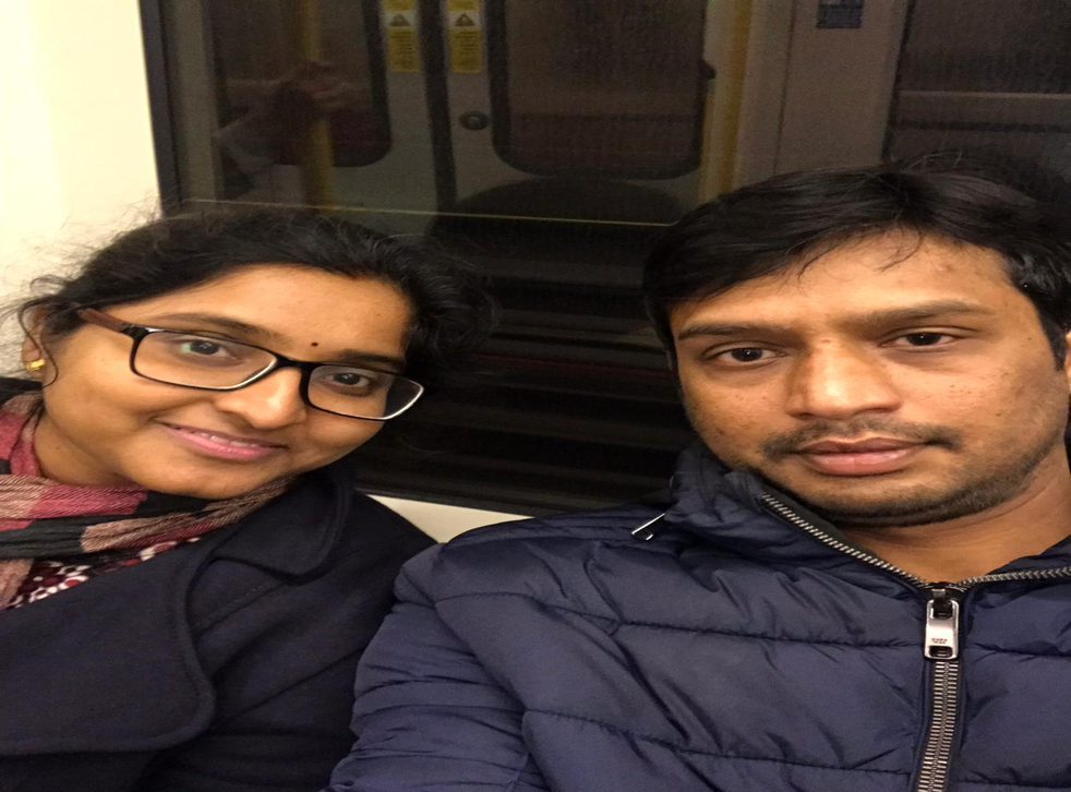 <p>Amarnath Pendyala (right) was refused indefinite leave to remain four and a half years ago under unlawful policy and his case remains unresolved</p>