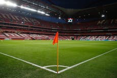 Arsenal vs Benfica could be one-off tie under new Uefa rules