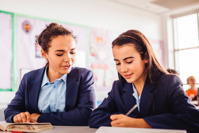 <p>Researchers found wellbeing and confidence levels are similar in boys and girls at the end of primary school and both decline, but girls suffer a larger plummet by they reach the age of 14</p>