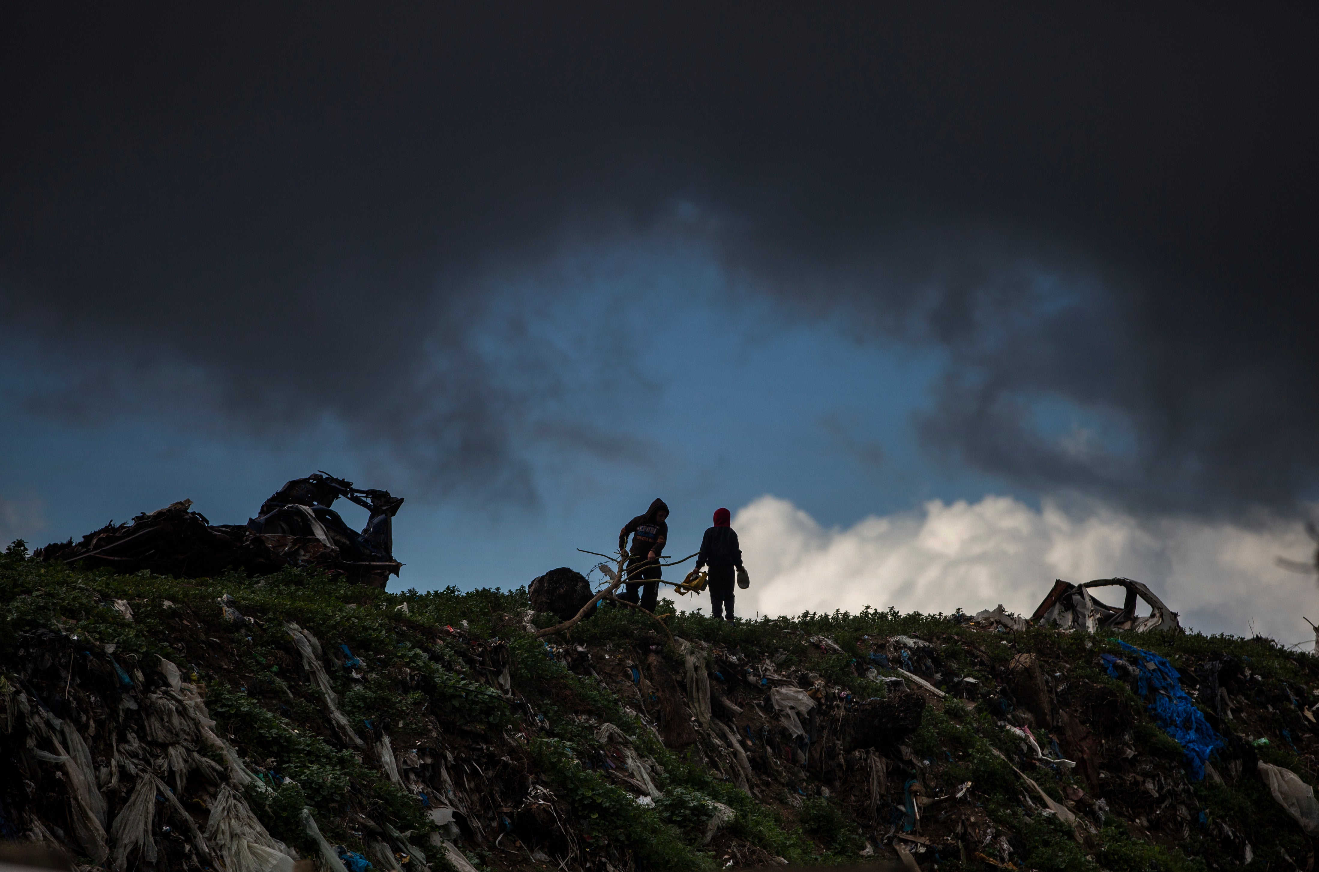 The neighbourhood of Khan Younis, in the Gaza Strip