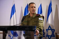 Israeli military chief warns of new plans to strike Iran