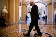Senate sworn in as Trump impeachment jury as dozens remain undecided