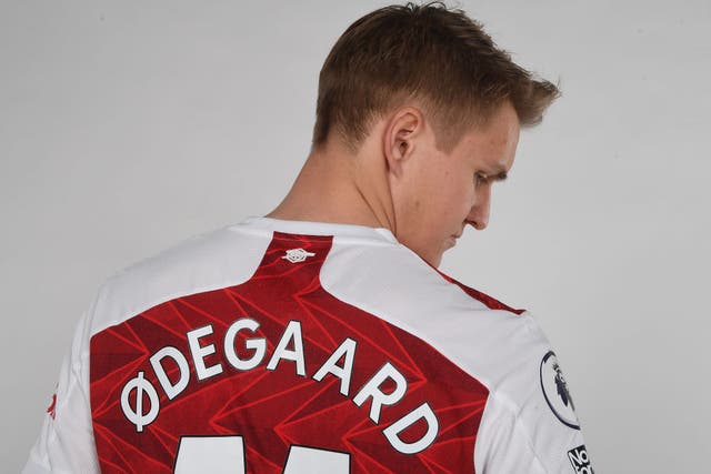 Arsenal unveil new loan signing Martin Odegaard