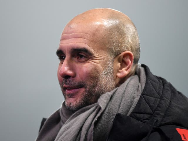 Pep Guardiola, entrenador del Manchester City