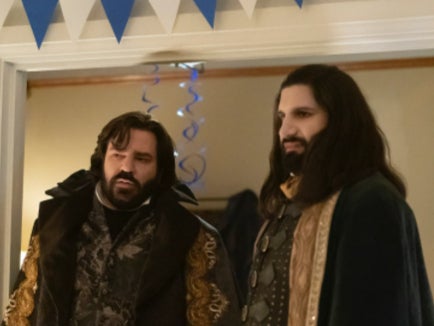 Matt Berry and Kavyan Novak in ‘What We Do in the Shadows'