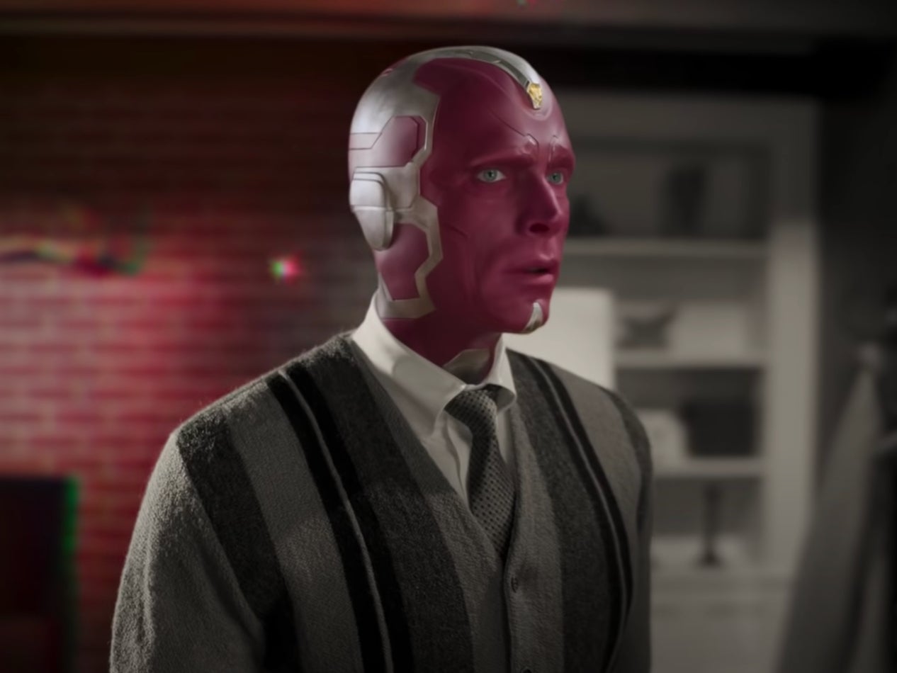 Paul Bettany was Vision in WandaVision