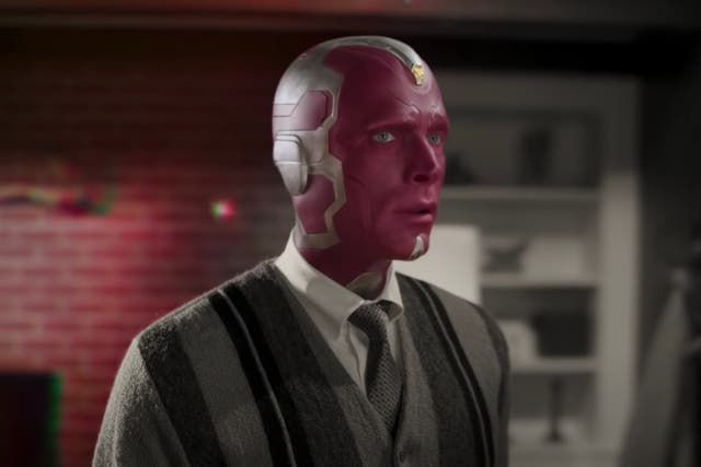 Paul Bettany was Vision in WandaVision