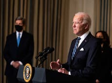 Biden issues stack of orders to tackle climate crisis after Trump