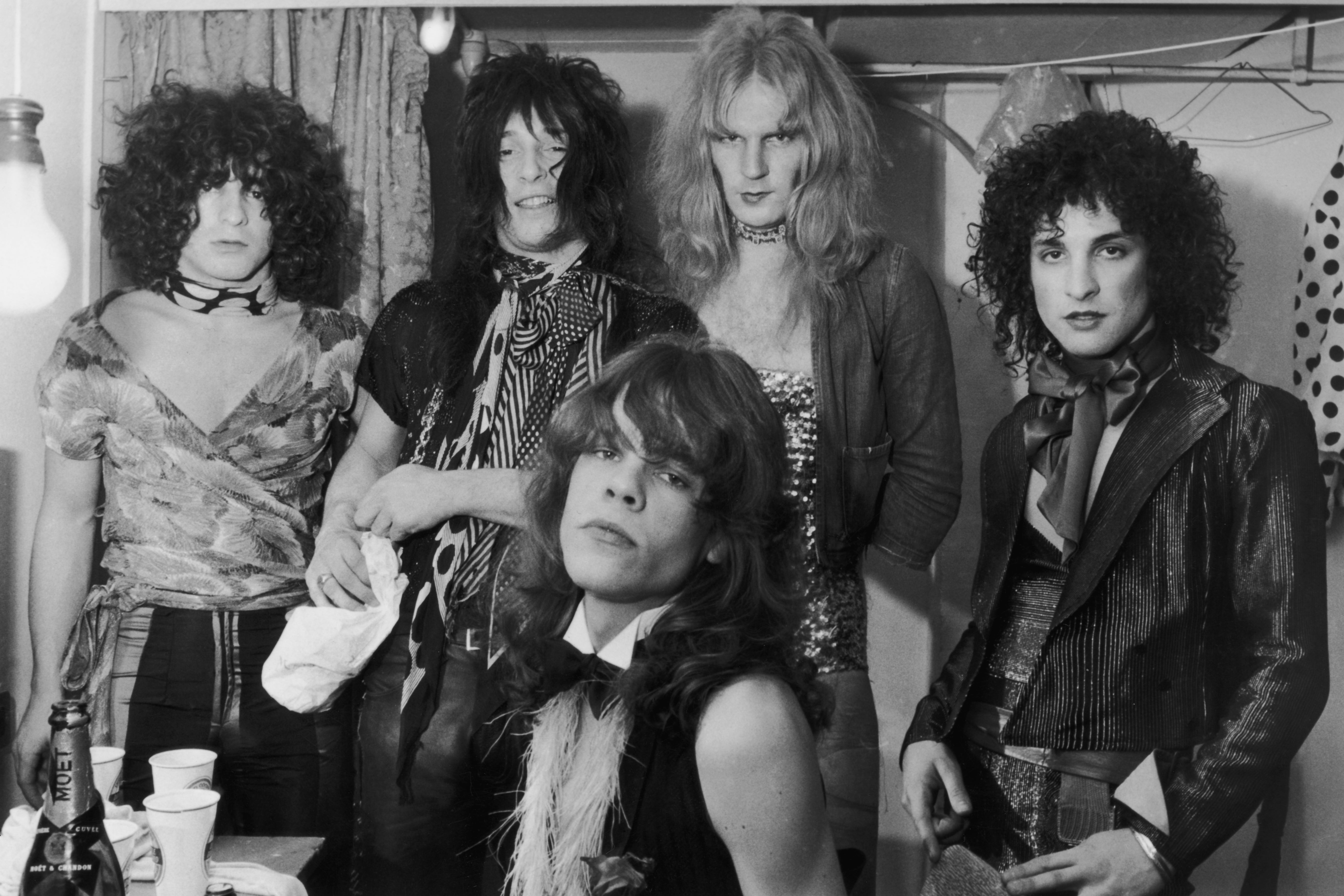 Sylvain (right) with the New York Dolls in 1972