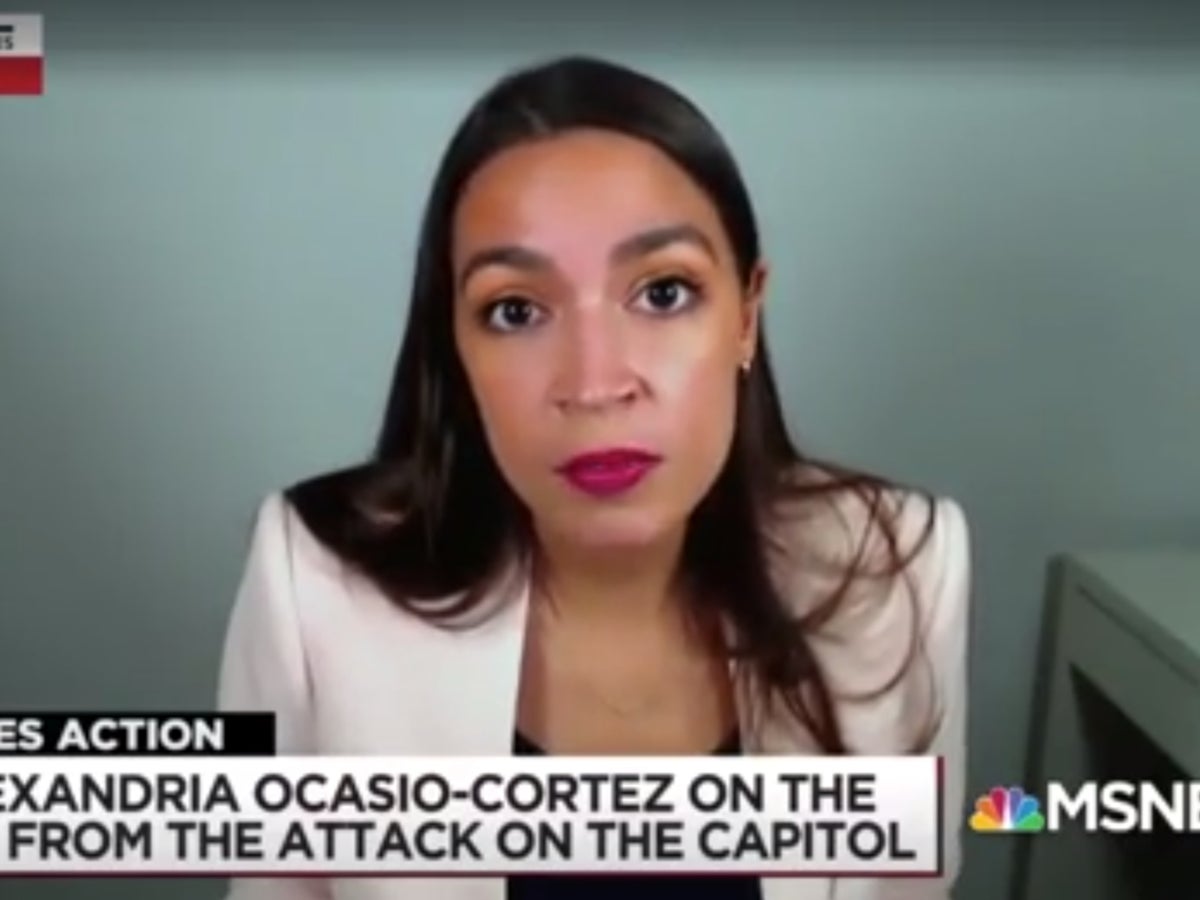 Aoc Says Gop Is Beholden To Qanon As Marjorie Taylor Greene Row Escalates The Independent