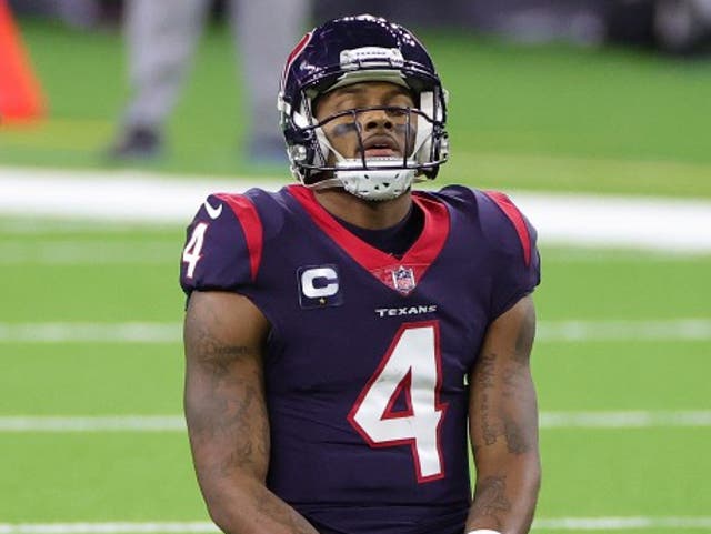 El mariscal de campo de los Houston Texans Deshaun Watson