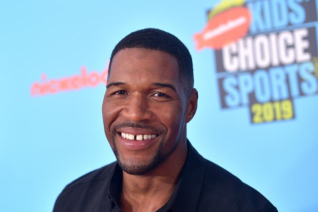 Michael Strahan at a Nickelodeon event on 11 July 2019 in Santa Monica, California