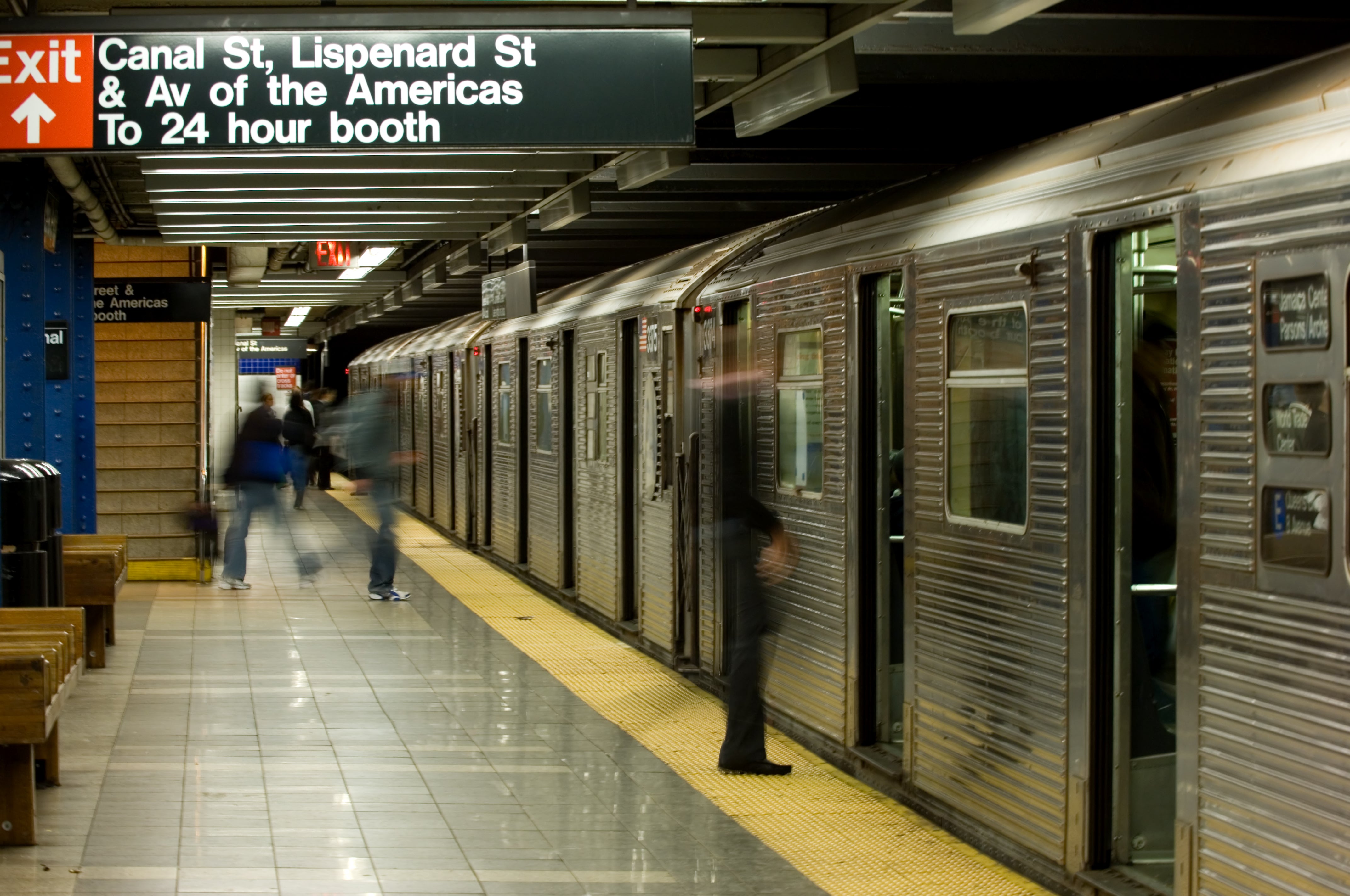 People miss the voice heard in airports and public transportation hubs