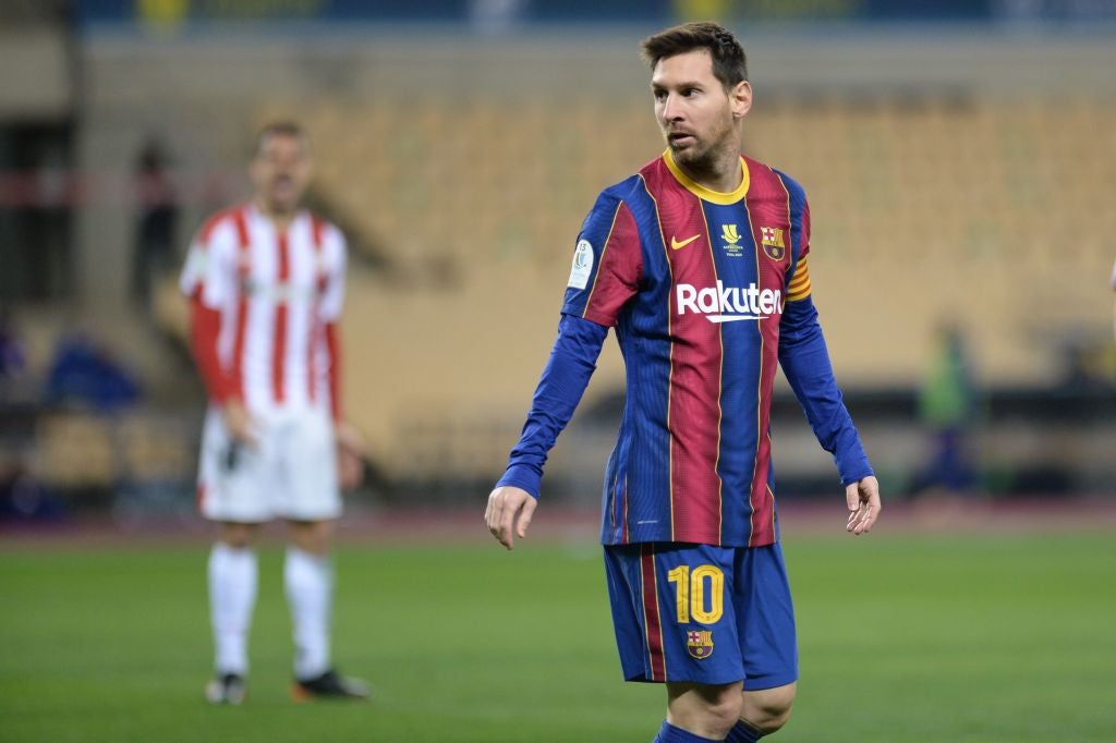 Lionel Messi for Barcelona
