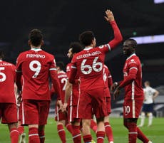 Player ratings as Liverpool hit goal trail to beat Spurs and go fourth