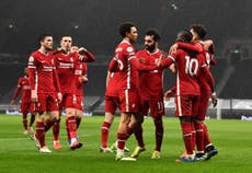 Liverpool regain air of champions as Spurs count cost of painful loss