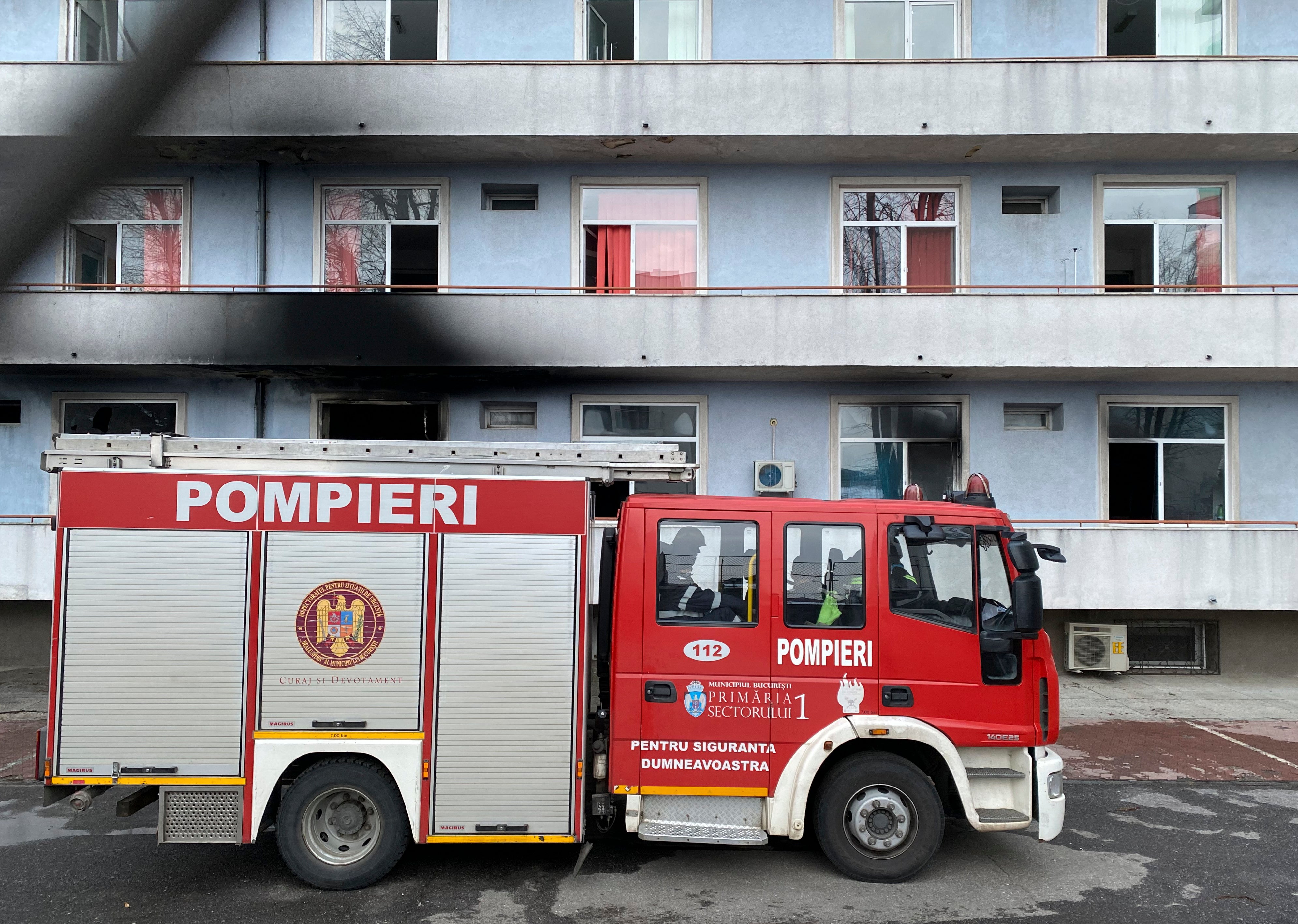 Romania Hospital Fire