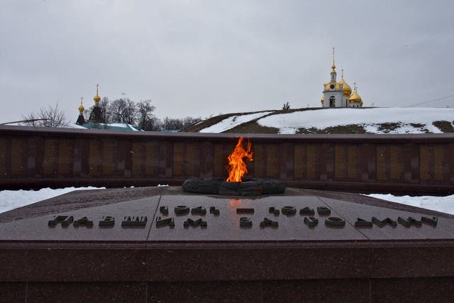 Eternal flame war memorials are commonplace across Russia and also popular targets for online pranks
